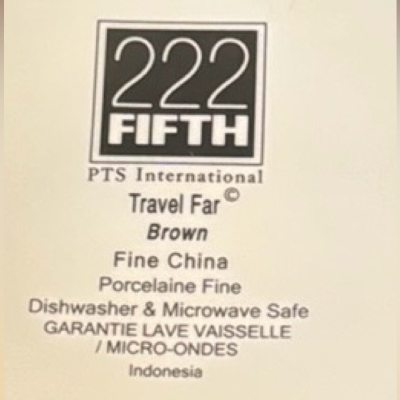 222 FIFTH Inspiration TRAVEL FAR Be Brave Embrace Life JUMBO 32oz MUG Cup - Picture 7 of 8